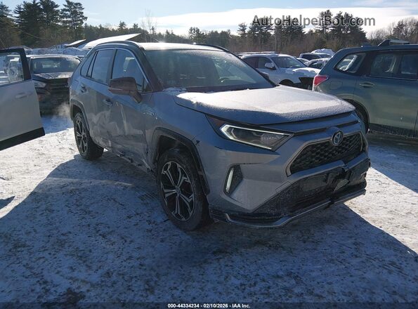 JTMEB3FV0MD011678 2021 TOYOTA RAV4 PRIME Серебряный Передняя правая четверть