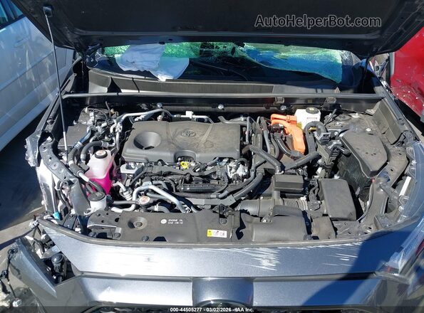 JTMEB3FV0SD234896 2025 TOYOTA RAV4 PLUG-IN HYBRID Gray Вид ззаду