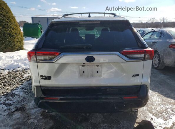 JTMEB3FV5ND107047 2022 TOYOTA RAV4 White Widok z tyłu