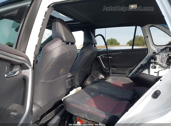 JTMEB3FVXSD256856 2025 TOYOTA RAV4 PLUG-IN HYBRID White VIN კოდის სტიკერის ხედი