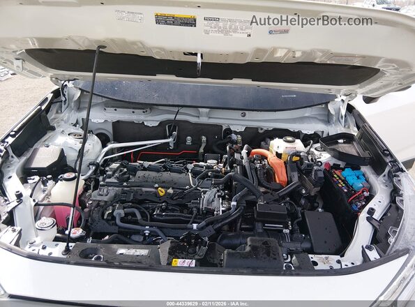 JTMEWRFV2KJ020551 2019 TOYOTA RAV4 HYBRID Белый Вид сзади