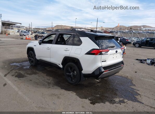 JTMEWRFV2KJ020551 2019 TOYOTA RAV4 HYBRID Белый Задняя левая четверть