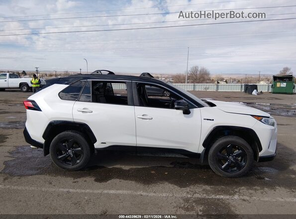JTMEWRFV2KJ020551 2019 TOYOTA RAV4 HYBRID Белый Панорамный вид салона 360°