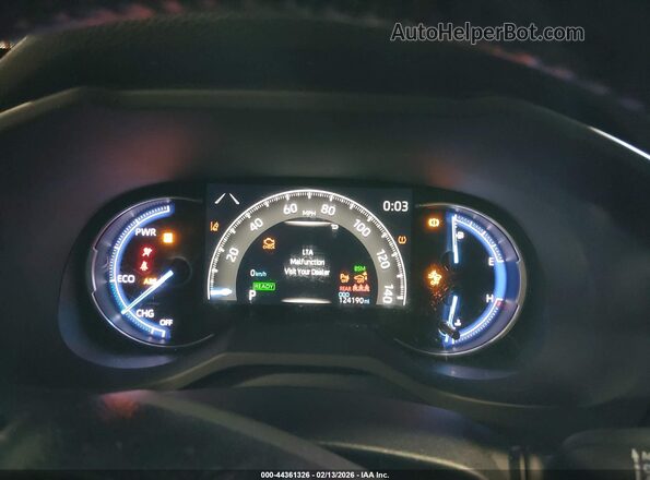 JTMEWRFV4KJ009647 2019 TOYOTA RAV4 HYBRID Blue Widok tylnych siedzeń