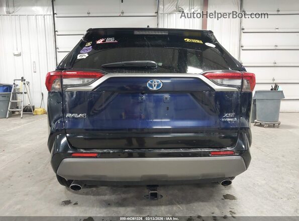 JTMEWRFV4KJ009647 2019 TOYOTA RAV4 HYBRID Blue 