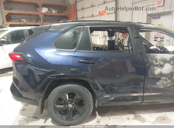 JTMEWRFV9LJ038448 2020 TOYOTA RAV4 HYBRID Blue უკანა სალონის ხედი