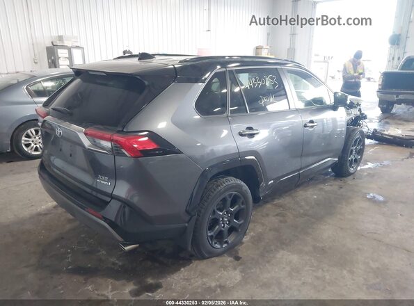 JTMEWRFVXKD515398 2019 TOYOTA RAV4 HYBRID Gray Tył prawy