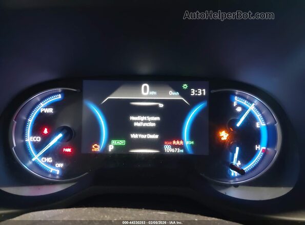 JTMEWRFVXKD515398 2019 TOYOTA RAV4 HYBRID Gray Widok tylnych siedzeń