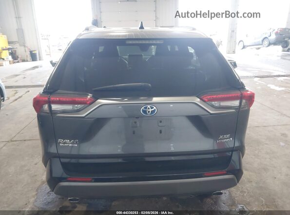 JTMEWRFVXKD515398 2019 TOYOTA RAV4 HYBRID Gray 