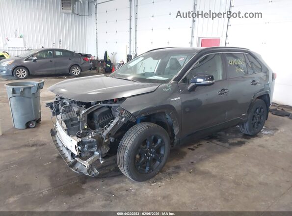 JTMEWRFVXKD515398 2019 TOYOTA RAV4 HYBRID Gray Przód lewy