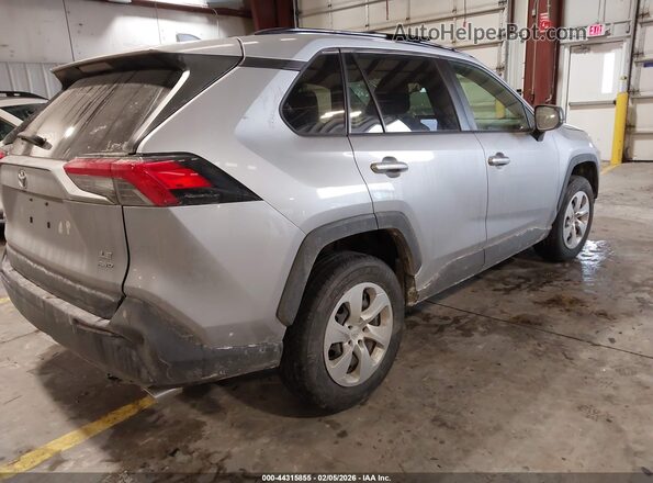 JTMF1RFV1MD078669 2021 TOYOTA LE Silver Задня права чверть
