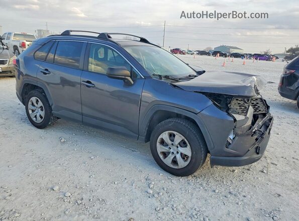 JTMF1RFV6KJ002329 2019 TOYOTA LE Серый Передняя правая четверть