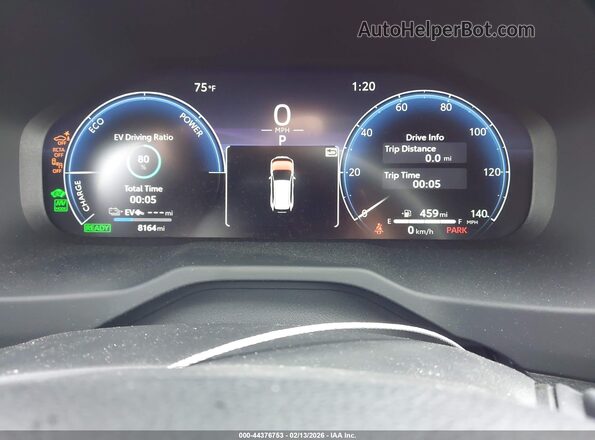 JTMFB3FV1RD230158 2024 TOYOTA RAV4 PRIME Белый Вид задних сидений