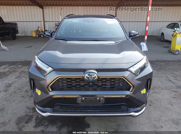 JTMFB3FV6ND078744 2022 TOYOTA RAV4 PRIME Серый Вид задней части салона