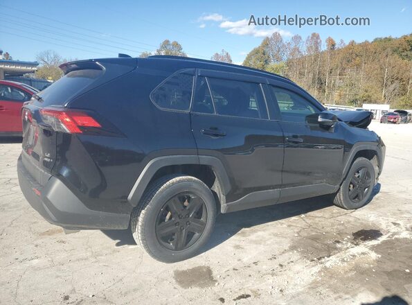 JTMG1RFV4KD013459 2019 TOYOTA LE Black Tył prawy
