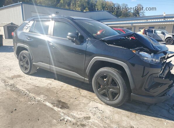 JTMG1RFV4KD013459 2019 TOYOTA LE Black Przód prawy