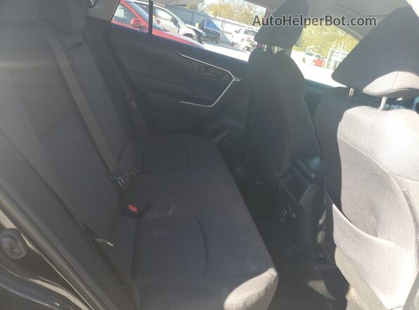 JTMG1RFV4KD013459 2019 TOYOTA LE Black Widok wnętrza z tyłu