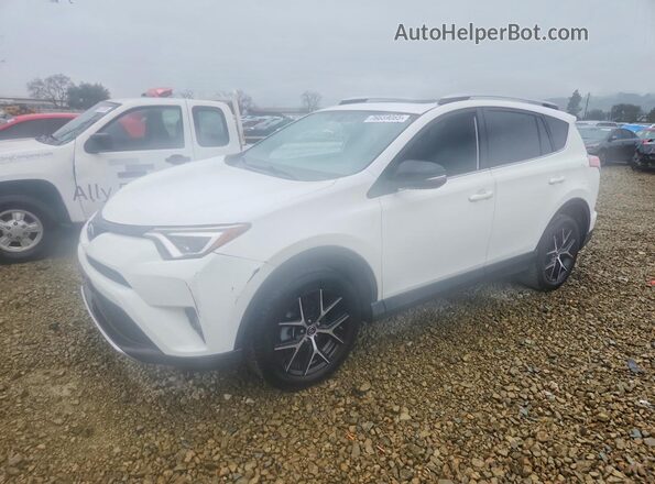 JTMJFREV2GD180032 2016 TOYOTA RAV4 White წინა მარცხენა ხედი სამი მეოთხედიდან