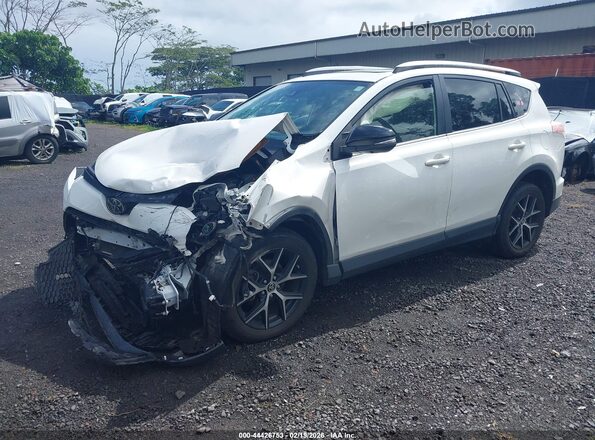 JTMJFREV3GJ068812 2016 TOYOTA RAV4 White Առջևի ձախ երեք քառորդ տեսարան