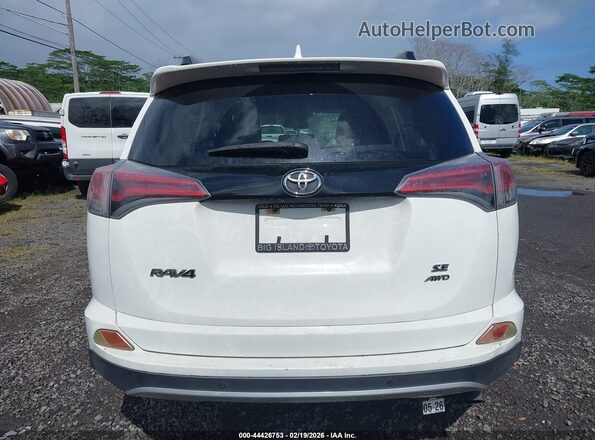 JTMJFREV3GJ068812 2016 TOYOTA RAV4 White 