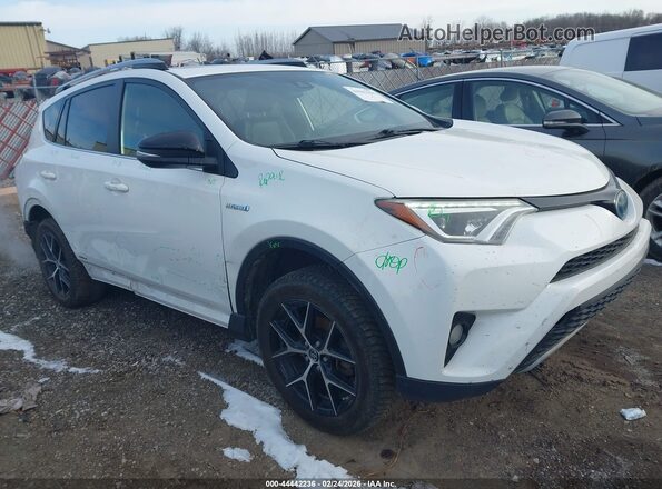 JTMJJREV2HD097975 2017 TOYOTA RAV4 HYBRID White Widok wnętrza 360 stopni