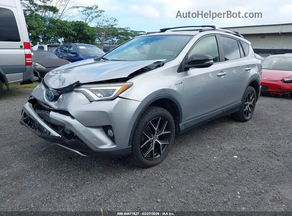 JTMJJREV5JD169337 2018 TOYOTA RAV4 HYBRID Silver Przód lewy