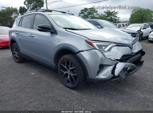 JTMJJREV5JD169337 2018 TOYOTA RAV4 HYBRID Silver Przód prawy