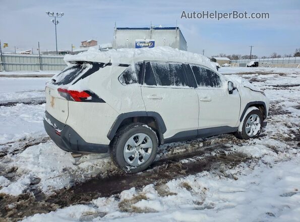 JTMK1RFV9KD012074 2019 TOYOTA LE Белый Задняя правая четверть