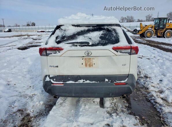 JTMK1RFV9KD012074 2019 TOYOTA LE Белый Вид сзади