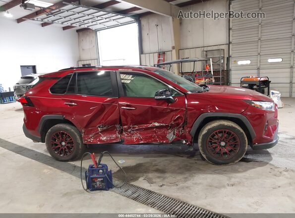 JTMN1RFV7ND085431 2022 TOYOTA LIMITED Red Rear interior view