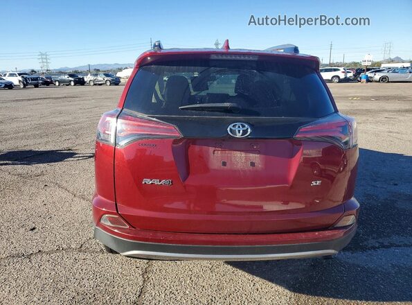 JTMNFREV0JD123529 2018 TOYOTA RAV4 Maroon Widok z tyłu