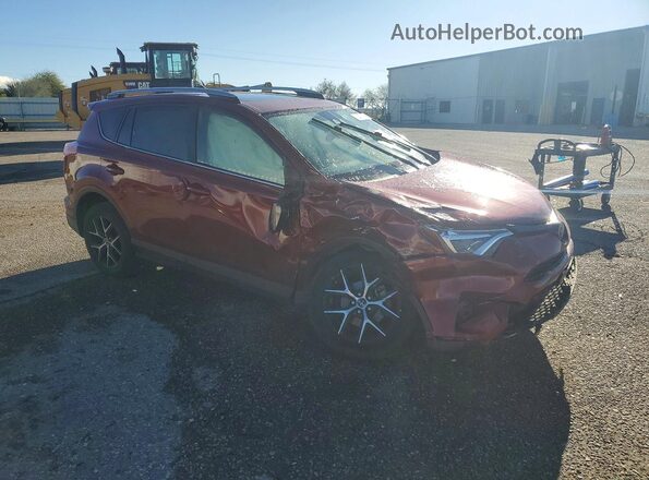 JTMNFREV0JD123529 2018 TOYOTA RAV4 Maroon Przód prawy