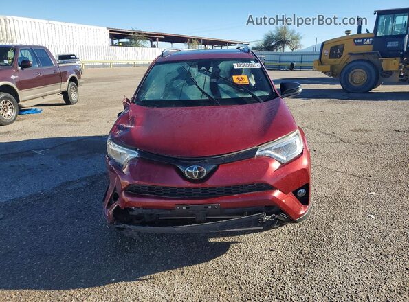 JTMNFREV0JD123529 2018 TOYOTA RAV4 Maroon Widok z przodu