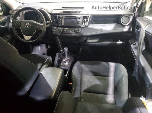JTMRFREV1JD248878 2018 TOYOTA RAV4 Белый Вид панели приборов
