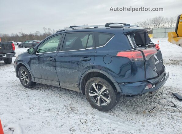 JTMRFREV5JJ744039 2018 TOYOTA RAV4 Blue Tył lewy