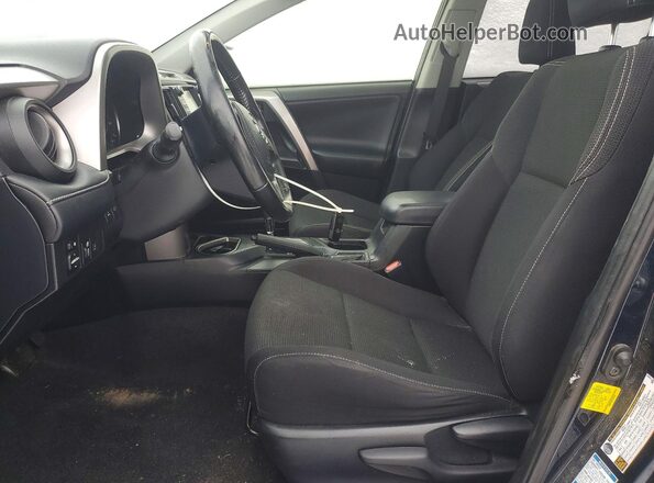 JTMRFREV5JJ744039 2018 TOYOTA RAV4 Blue Widok wnętrza z przodu