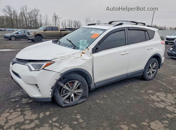 JTMRFREVXJJ718732 2018 TOYOTA RAV4 White Vista tres cuartos delantera izquierda