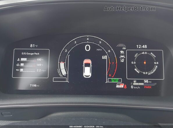 JTNABAAE4RA012198 2024 TOYOTA LL Белый Вид задних сидений