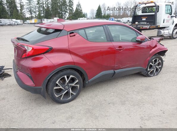 JTNKHMBX2K1014414 2019 TOYOTA LE Red Tył prawy