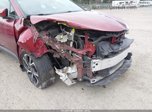 JTNKHMBX2K1014414 2019 TOYOTA LE Red Widok z przodu