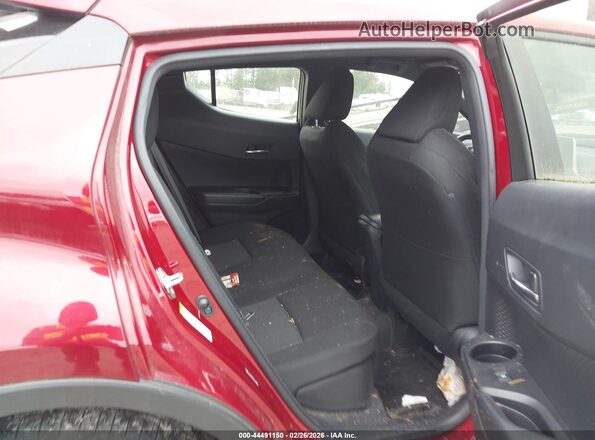 JTNKHMBX2K1014414 2019 TOYOTA LE Red Widok naklejki z numerem VIN