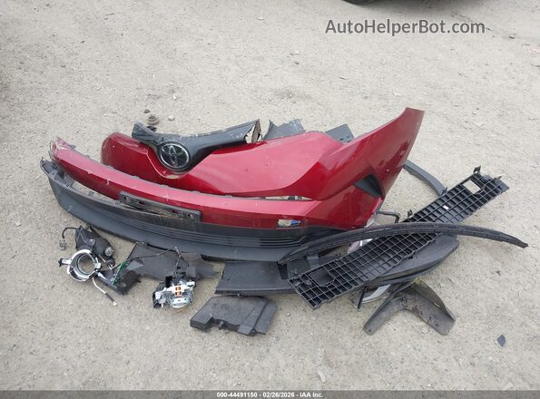 JTNKHMBX2K1014414 2019 TOYOTA LE Red Widok deski rozdzielczej