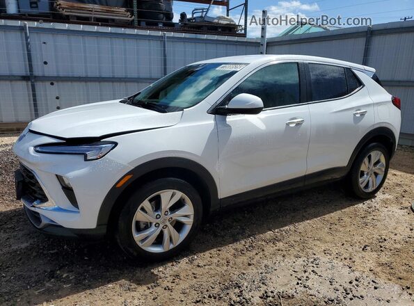 KL4AMBSLXSB155975 2025 BUICK ENCORE Белый Передняя левая четверть