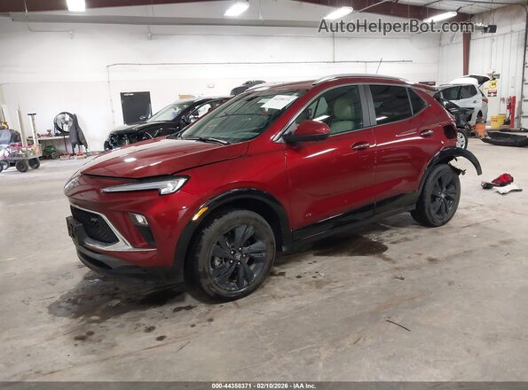 KL4AMESL6SB080175 2025 BUICK ENCORE Красный Передняя левая четверть