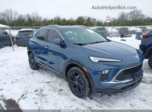KL4AMESL7RB141401 2024 BUICK ENCORE Синий Передняя правая четверть
