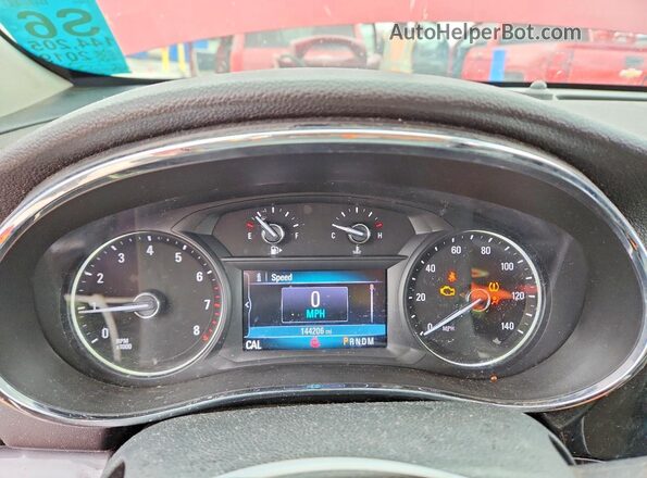 KL4CJ1SB2KB741623 2019 BUICK ENCORE Красный Вид задних сидений