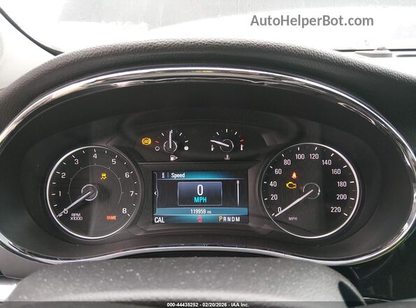 KL4CJ2SB0KB871003 2019 BUICK ENCORE Black Widok tylnych siedzeń