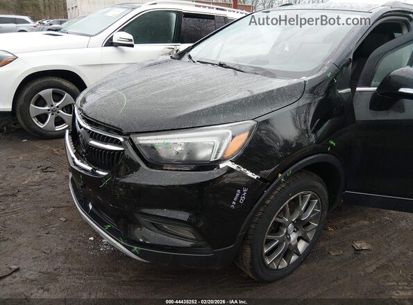 KL4CJ2SB0KB871003 2019 BUICK ENCORE Black Widok z przodu