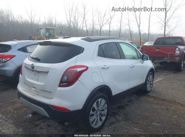 KL4CJ3SB8JB672706 2018 BUICK ENCORE Белый Задняя правая четверть