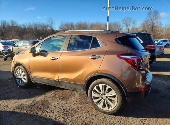 KL4CJASB0HB073264 2017 BUICK ENCORE Коричневый Задняя левая четверть